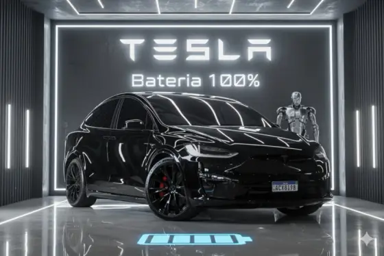 TESLA MODEL X ELÉTRICO PLAID