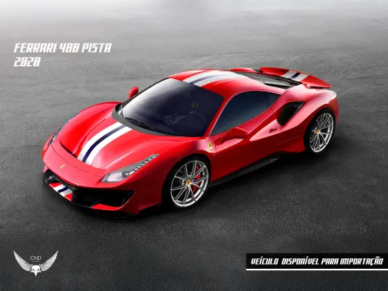 FERRARI 488 PISTA 3.9 V8 TURBO GASOLINA F1-DCT
