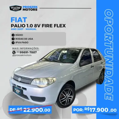 FIAT PALIO 1.0 MPI FIRE 8V FLEX 4P MANUAL