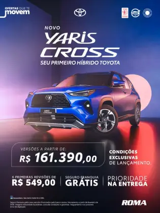 TOYOTA YARIS CROSS 1.5 VVT-I FLEX XRE CVT