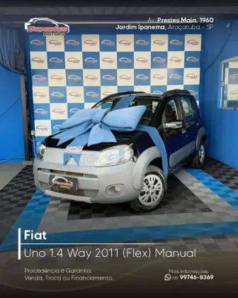 FIAT UNO 1.4 EVO WAY 8V FLEX 4P MANUAL