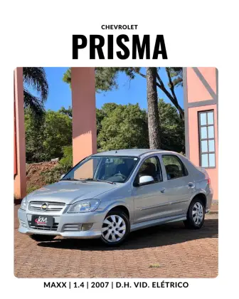 CHEVROLET PRISMA 1.4 MPFI MAXX 8V FLEX 4P MANUAL CHEVROLET PRISMA 1.4 MPFI MAXX 8V FLEX 4P MANUAL