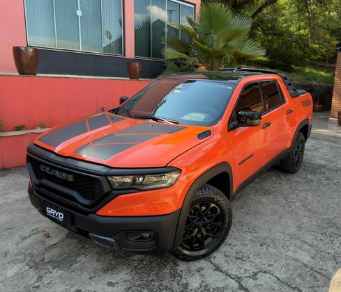 RAM RAMPAGE 2.0 HURRICANE 4 TURBO GASOLINA REBEL 4X4 AUTOMÁTICO
