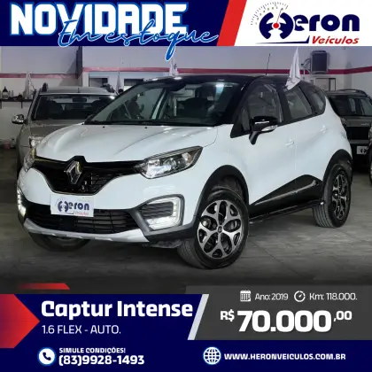 RENAULT CAPTUR 1.6 16V SCE FLEX INTENSE X-TRONIC