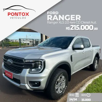 FORD RANGER 2.0 TURBO DIESEL CD XLS 4X4 AUTOMÁTICO