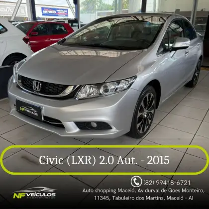 HONDA CIVIC 2.0 LXR 16V FLEX 4P AUTOMÁTICO