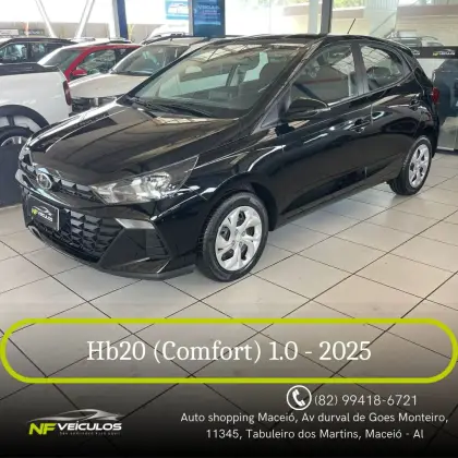 HYUNDAI HB20 1.0 12V FLEX COMFORT PLUS MANUAL