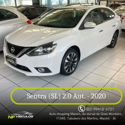 NISSAN SENTRA 2.0 SL 16V FLEXSTART 4P AUTOMÁTICO NISSAN SENTRA 2.0 SL 16V FLEXSTART 4P AUTOMÁTICO