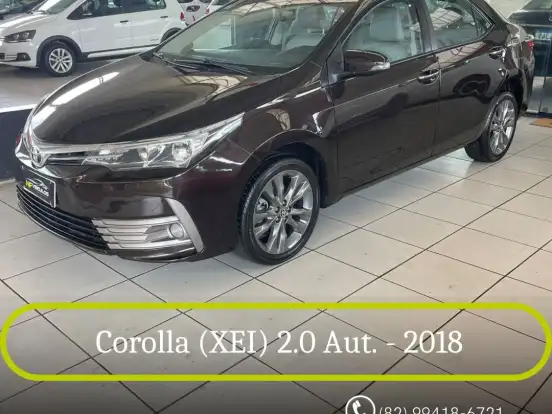 TOYOTA-COROLLA-2.0 XEI 16V FLEX 4P AUTOMÁTICO TOYOTA-COROLLA-2018