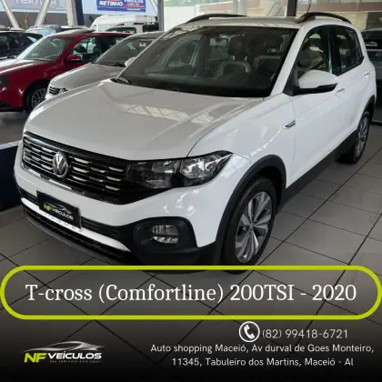 VOLKSWAGEN T-CROSS 1.0 200 TSI TOTAL FLEX COMFORTLINE AUTOMÁTICO