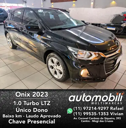 CHEVROLET ONIX 1.0 TURBO FLEX LTZ AUTOMÁTICO