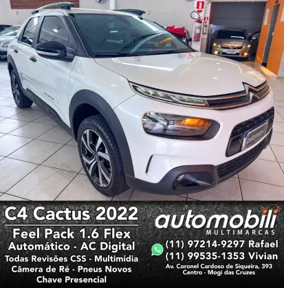 CITROËN C4 CACTUS 1.6 VTI 120 FLEX FEEL PACK EAT6