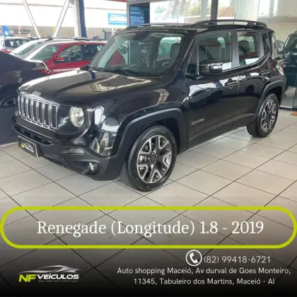 JEEP RENEGADE 1.8 16V FLEX LONGITUDE 4P AUTOMÁTICO JEEP RENEGADE 1.8 16V FLEX LONGITUDE 4P AUTOMÁTICO