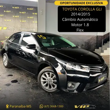 TOYOTA COROLLA 1.8 GLI 16V FLEX 4P AUTOMÁTICO