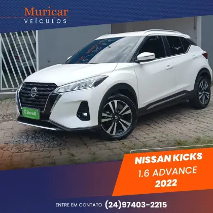 NISSAN KICKS 1.6 16V FLEXSTART ADVANCE XTRONIC NISSAN KICKS 1.6 16V FLEXSTART ADVANCE XTRONIC