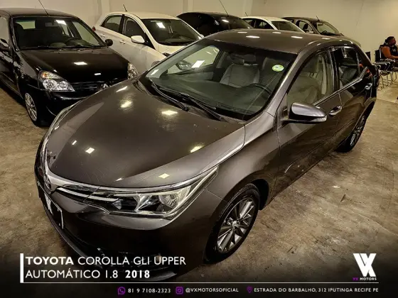 TOYOTA COROLLA 1.8 GLI UPPER 16V FLEX 4P AUTOMÁTICO
