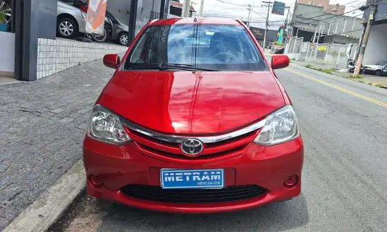 TOYOTA ETIOS 1.3 XS 16V FLEX 4P MANUAL