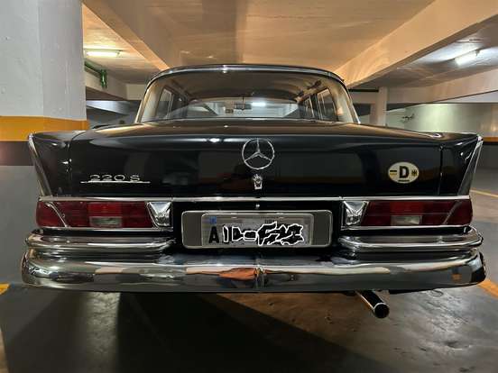 MERCEDES-BENZ-220 S-2.2 SEDÃ GASOLINA 4P MANUAL MERCEDES-BENZ-220 S-1965
