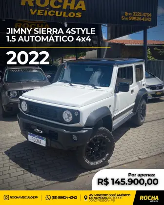 SUZUKI JIMNY 1.5 GASOLINA SIERRA 4STYLE 4X4  AUTOMÁTICO