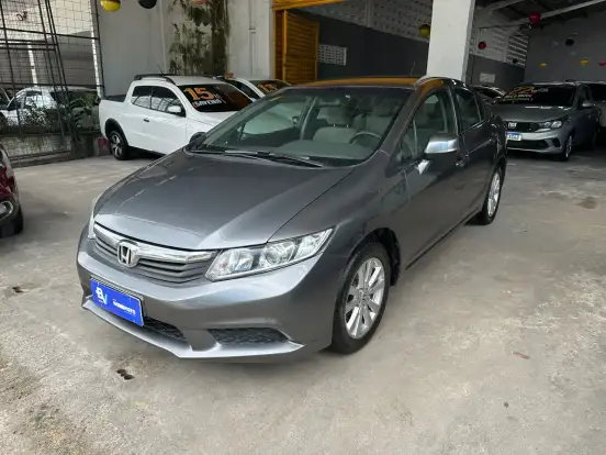 HONDA-CIVIC-1.8 LXS 16V FLEX 4P AUTOMÁTICO HONDA-CIVIC-2013