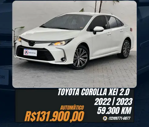 TOYOTA COROLLA 2.0 VVT-IE FLEX XEI DIRECT SHIFT TOYOTA COROLLA 2.0 VVT-IE FLEX XEI DIRECT SHIFT