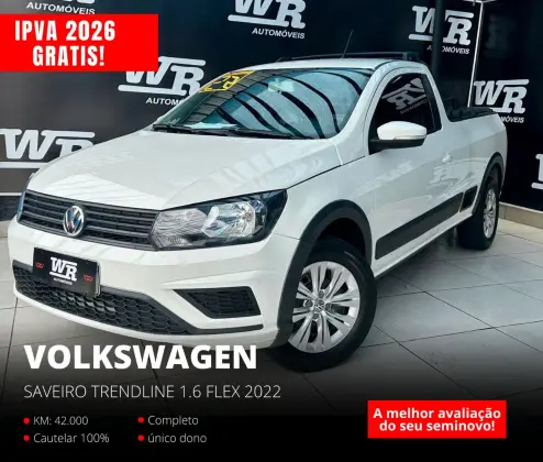 VOLKSWAGEN SAVEIRO 1.6 MSI TRENDLINE CS 8V FLEX 2P MANUAL