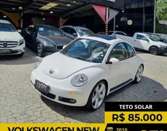VOLKSWAGEN NEW BEETLE 2.0 MI 8V GASOLINA 2P AUTOMÁTICO VOLKSWAGEN NEW BEETLE 2.0 MI 8V GASOLINA 2P AUTOMÁTICO