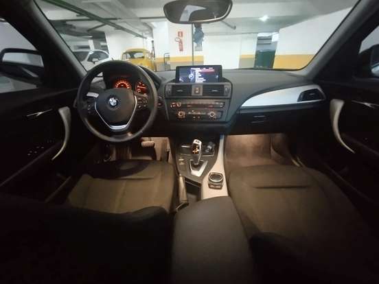 BMW-118i-1.6 SPORT GP 16V TURBO GASOLINA 4P AUTOMÁTICO BMW-118i-2014