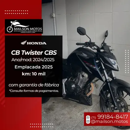 HONDA CB 300F TWISTER CBS 