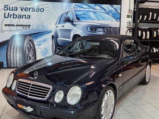 MERCEDES-BENZ-CLK 320-3.2 SPORT CABRIOLET V6 GASOLINA 2P AUTOMÁTICO MERCEDES-BENZ-CLK 320-1999