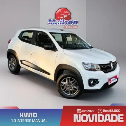 RENAULT KWID 1.0 12V SCE FLEX INTENSE MANUAL RENAULT KWID 1.0 12V SCE FLEX INTENSE MANUAL