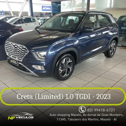 HYUNDAI CRETA 1.0 TGDI FLEX LIMITED AUTOMÁTICO HYUNDAI CRETA 1.0 TGDI FLEX LIMITED AUTOMÁTICO