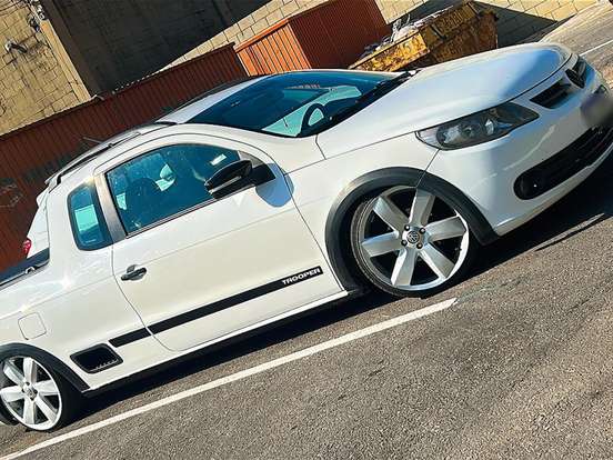 VOLKSWAGEN-SAVEIRO-1.6 MI TROOPER CE 8V FLEX 2P MANUAL G.V VOLKSWAGEN-SAVEIRO-2009