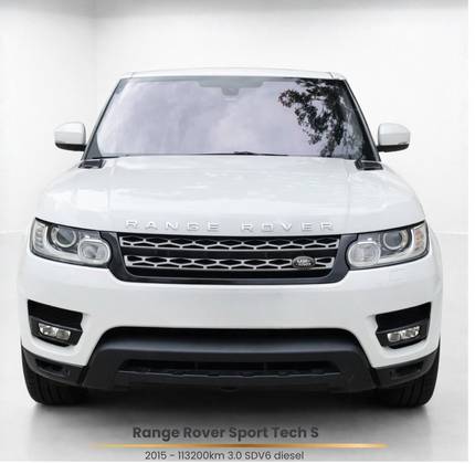 LAND ROVER RANGE ROVER SPORT 3.0 TECH S 4X4 V6 24V BITURBO DIESEL 4P AUTOMÁTICO