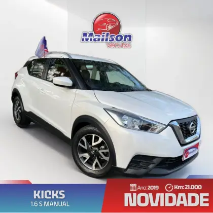 NISSAN KICKS 1.6 16V FLEXSTART S 4P MANUAL