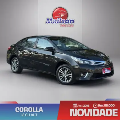 TOYOTA COROLLA 1.8 GLI 16V FLEX 4P AUTOMÁTICO