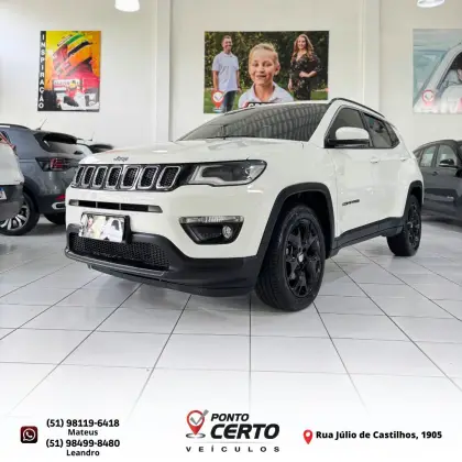 JEEP COMPASS 2.0 16V FLEX LONGITUDE AUTOMÁTICO JEEP COMPASS 2.0 16V FLEX LONGITUDE AUTOMÁTICO
