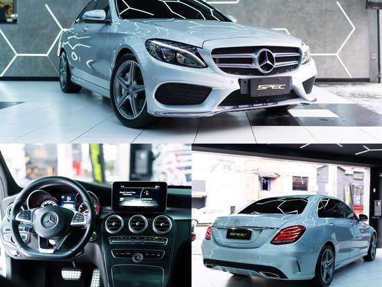 MERCEDES-BENZ-C 250-2.0 CGI SPORT TURBO 16V GASOLINA 4P AUTOMÁTICO MERCEDES-BENZ-C 250-2016