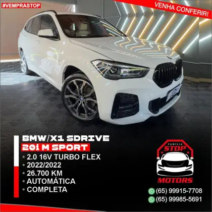 BMW X1 2.0 16V TURBO ACTIVEFLEX SDRIVE20I M SPORT 4P AUTOMÁTICO