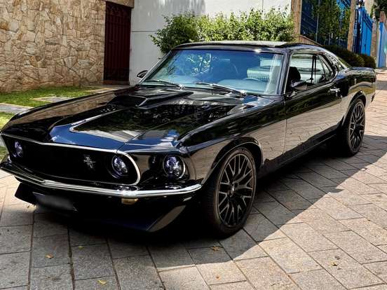 FORD-MUSTANG-5.6 MACH 1 V8 GASOLINA 2P MANUAL FORD-MUSTANG-1969