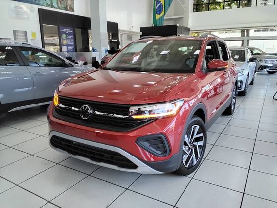 VOLKSWAGEN T-CROSS 1.0 200 TSI TOTAL FLEX COMFORTLINE AUTOMÁTICO