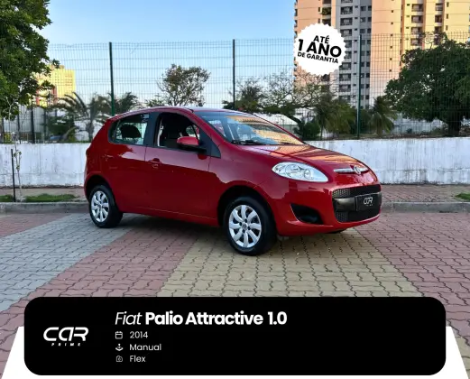 FIAT PALIO 1.0 MPI ATTRACTIVE 8V FLEX 4P MANUAL