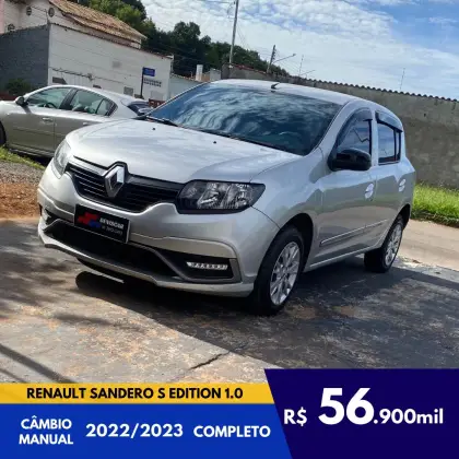 RENAULT SANDERO 1.0 12V SCE FLEX S EDITION MANUAL RENAULT SANDERO 1.0 12V SCE FLEX S EDITION MANUAL