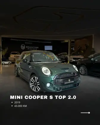 MINI COOPER 2.0 S CHILI CLUBMAN 16V TURBO GASOLINA 4P AUTOMÁTICO MINI COOPER 2.0 S CHILI CLUBMAN 16V TURBO GASOLINA 4P AUTOMÁTICO