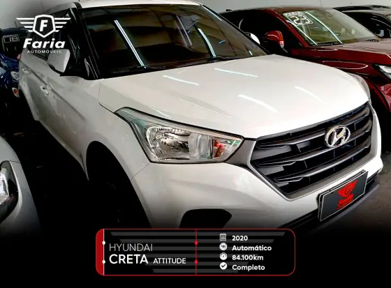 HYUNDAI CRETA 1.6 16V FLEX ATTITUDE AUTOMÁTICO