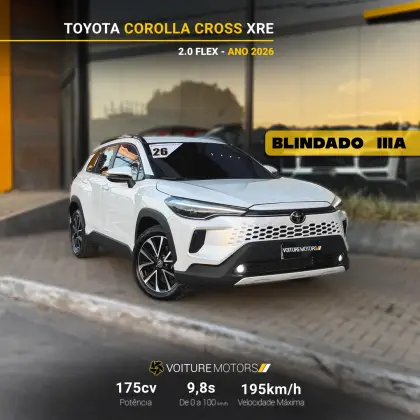 TOYOTA COROLLA CROSS 2.0 VVT-IE FLEX XRE DIRECT SHIFT TOYOTA COROLLA CROSS 2.0 VVT-IE FLEX XRE DIRECT SHIFT