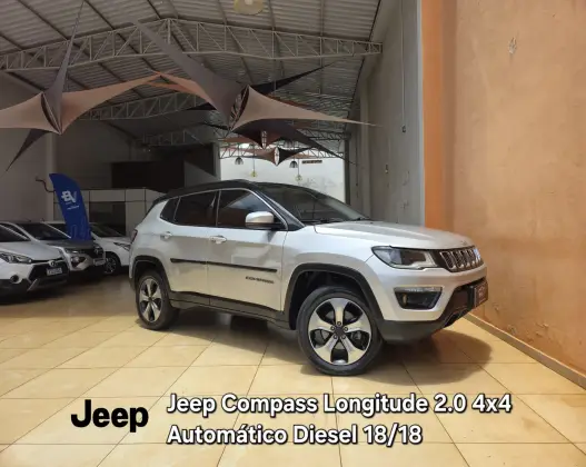 JEEP COMPASS 2.0 16V DIESEL LONGITUDE 4X4 AUTOMÁTICO JEEP COMPASS 2.0 16V DIESEL LONGITUDE 4X4 AUTOMÁTICO