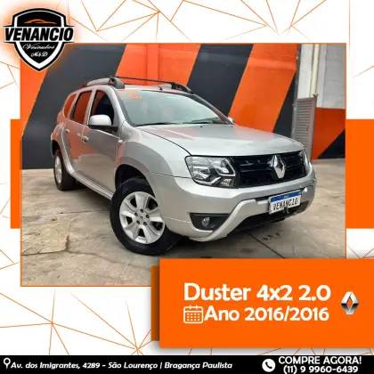 RENAULT DUSTER 2.0 DYNAMIQUE 4X2 16V FLEX 4P AUTOMÁTICO