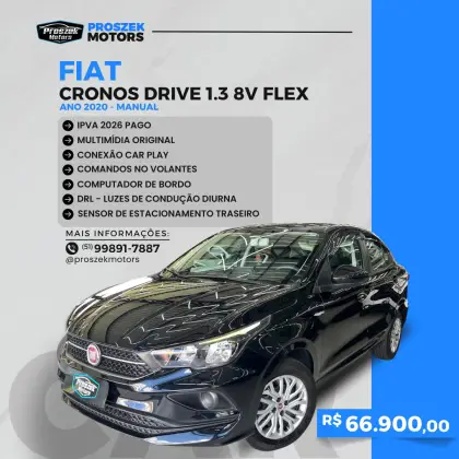 FIAT CRONOS 1.3 FIREFLY FLEX DRIVE MANUAL