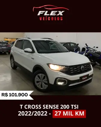 VOLKSWAGEN T-CROSS 1.0 200 TSI TOTAL FLEX SENSE AUTOMÁTICO